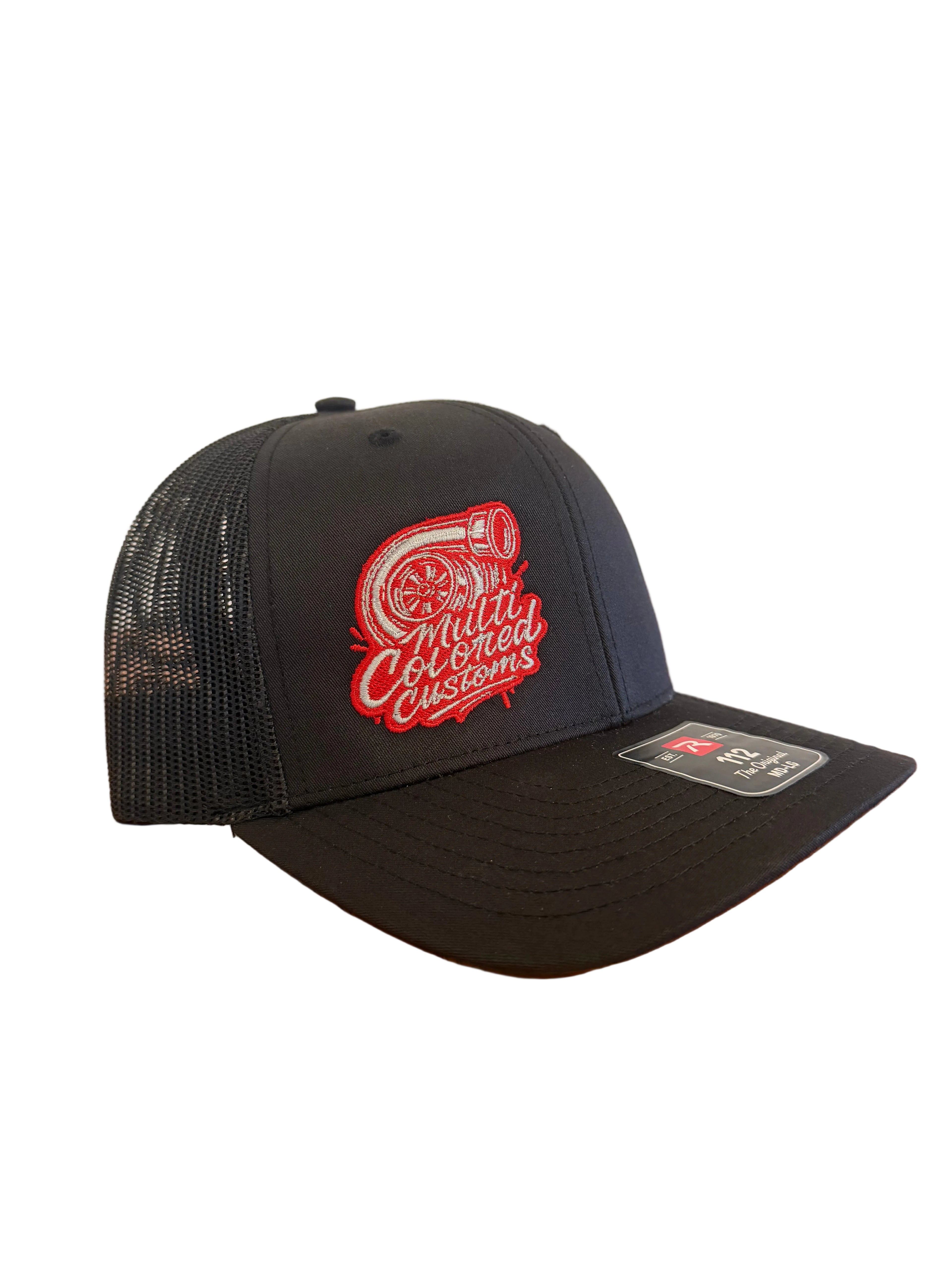MCC Embroidered Trucker Hat — Red